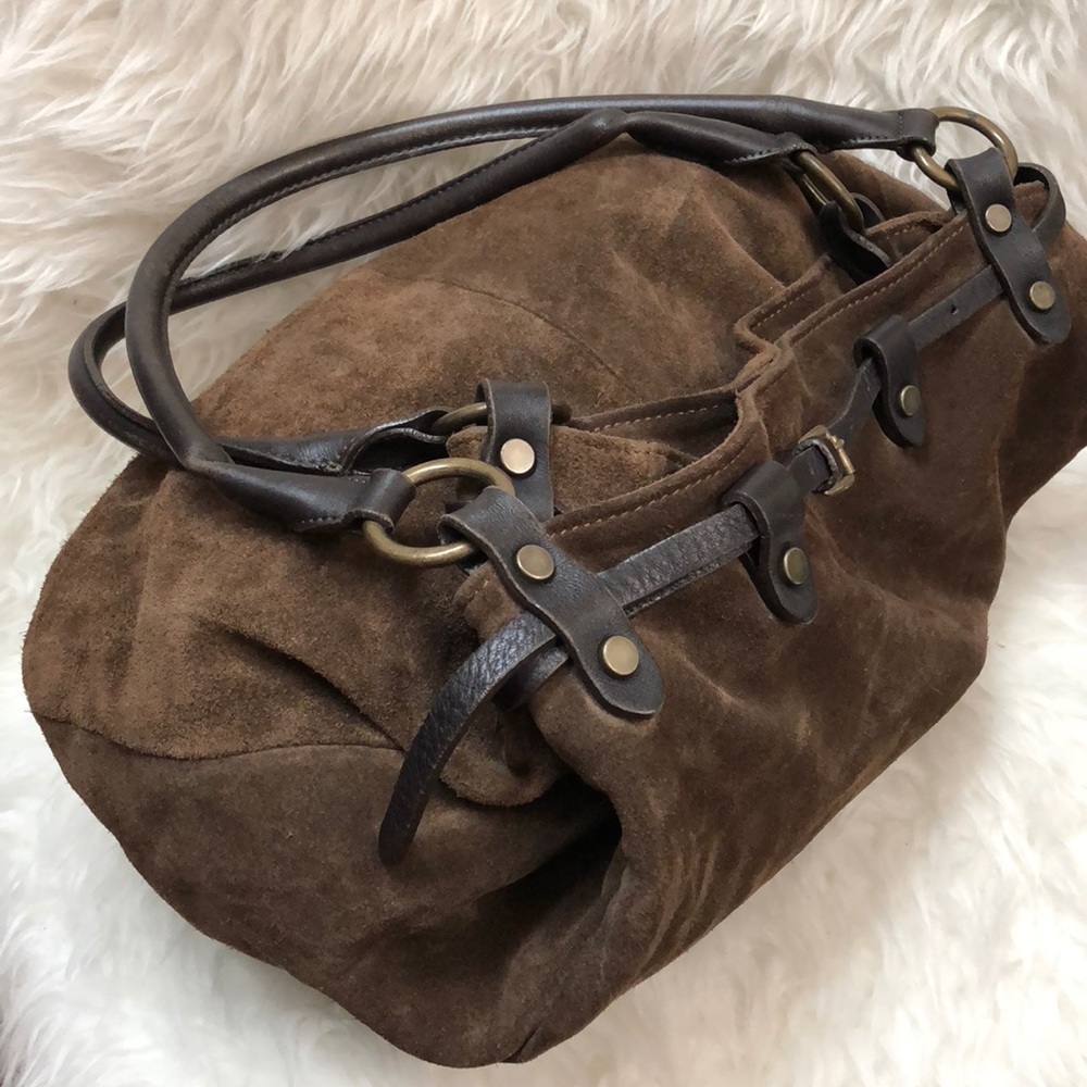 Maurizio Taiuti Italy Suede Leather Purse - Picture 6 of 10